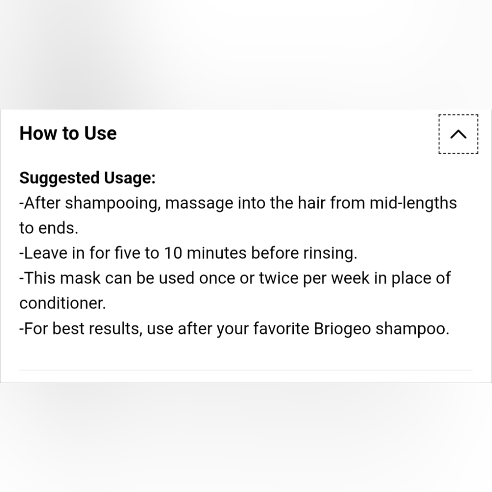 Briogeo Super foods hair mask - Picture 5 of 5